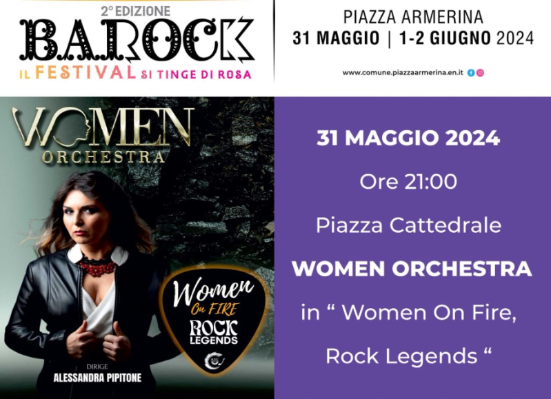 Women Orchestra a Piazza Armerina
